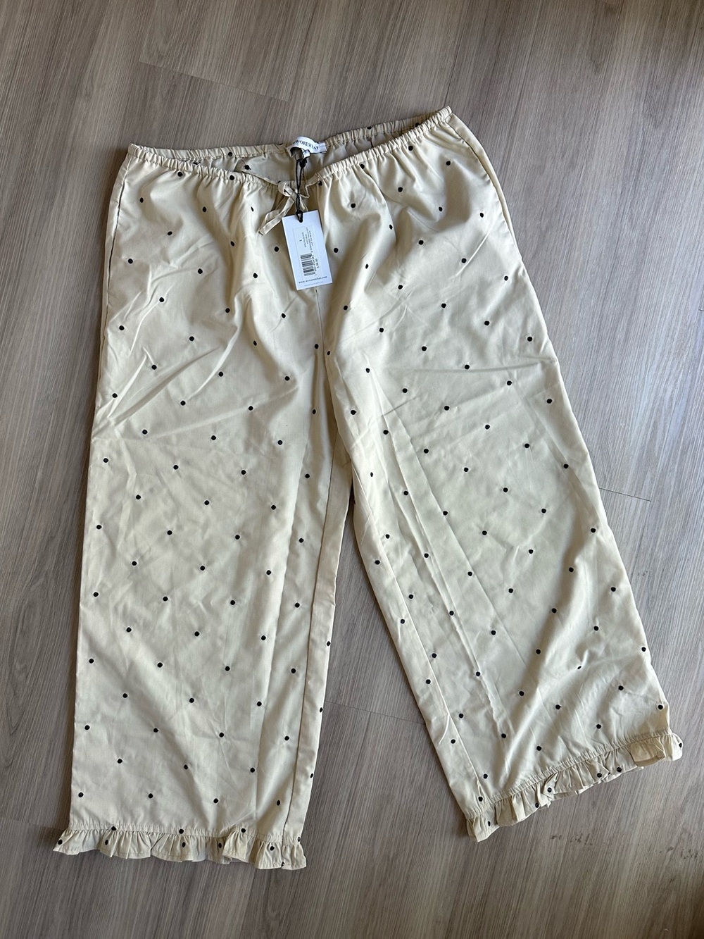 WeWoreWhat Polka Dot Pants NWT